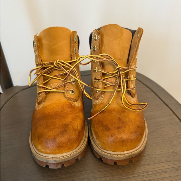 Timberland Youth Boots size 1 USED - Picture 3 of 4